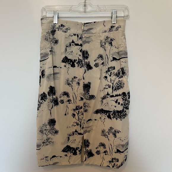 Forte Forte Le Sete Ritrovate 100% silk skirt women’s size small made in Italy - Picture 2 of 11
